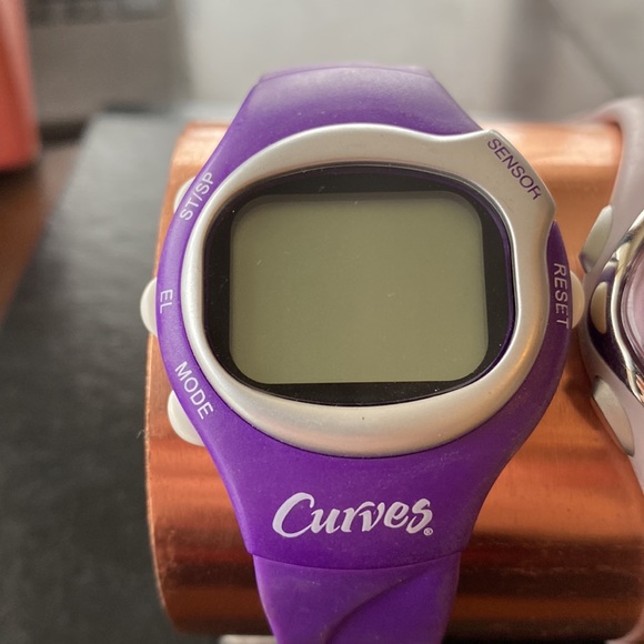 Lot of 2 Sports Fitness watches Timex Ironman Triathlon and Curves - Picture 3 of 9